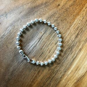 Silver bracelet